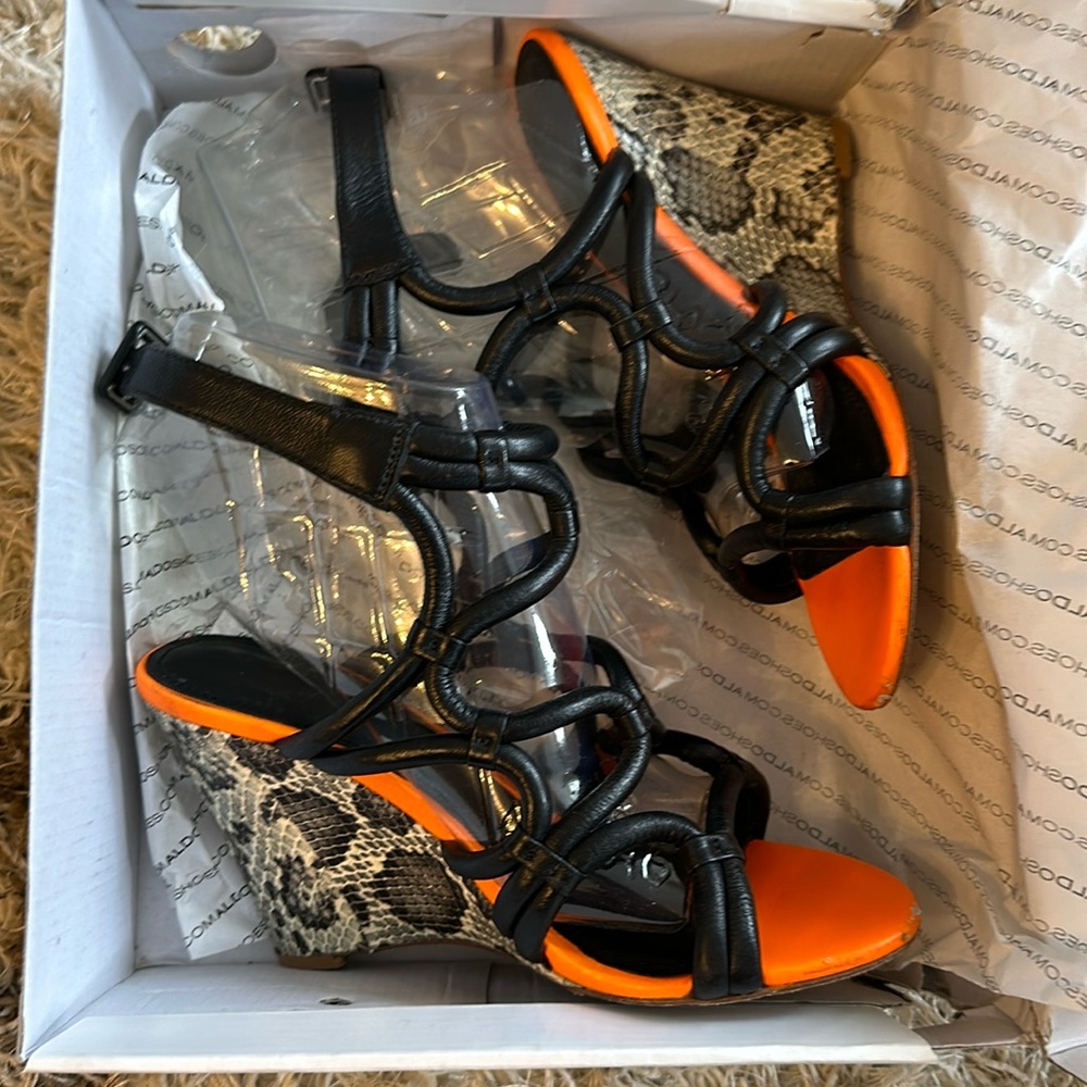 Aldo “Bish” sandals.  Us 38